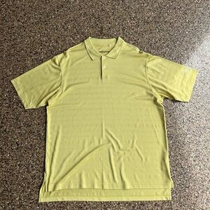 Men's Yellow Polo Shirt - Classic Short Sleeve